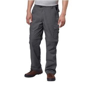 BC Clothing Men's Convertible Stretch Cargo Hiking Pants Shorts,Zippered Pockets